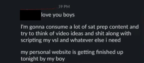Inner circle member in the KYR Slack